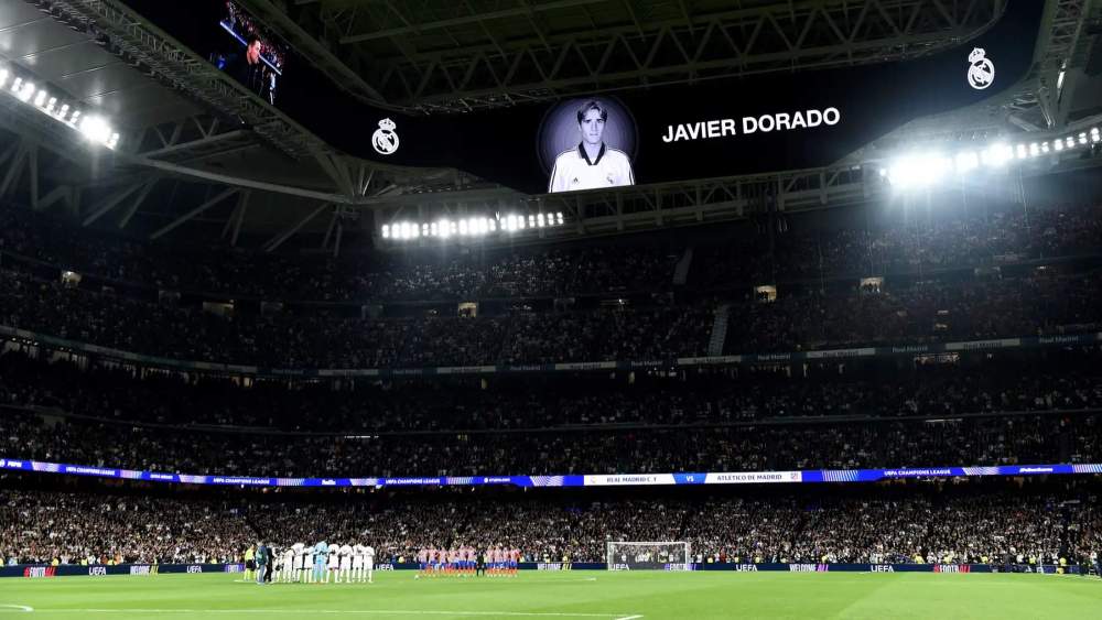 El estadio Santiago Bernabéu, en un partido de la pasada edición de la Champions ante el Atlético de Madrid.