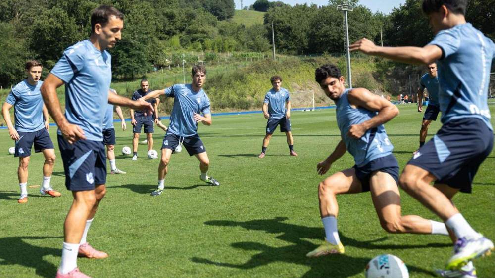 entrenamiento real sociedad liga entrenamiento real sociedad liga