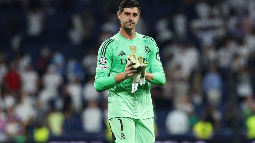 thibaut courtois madrid champions