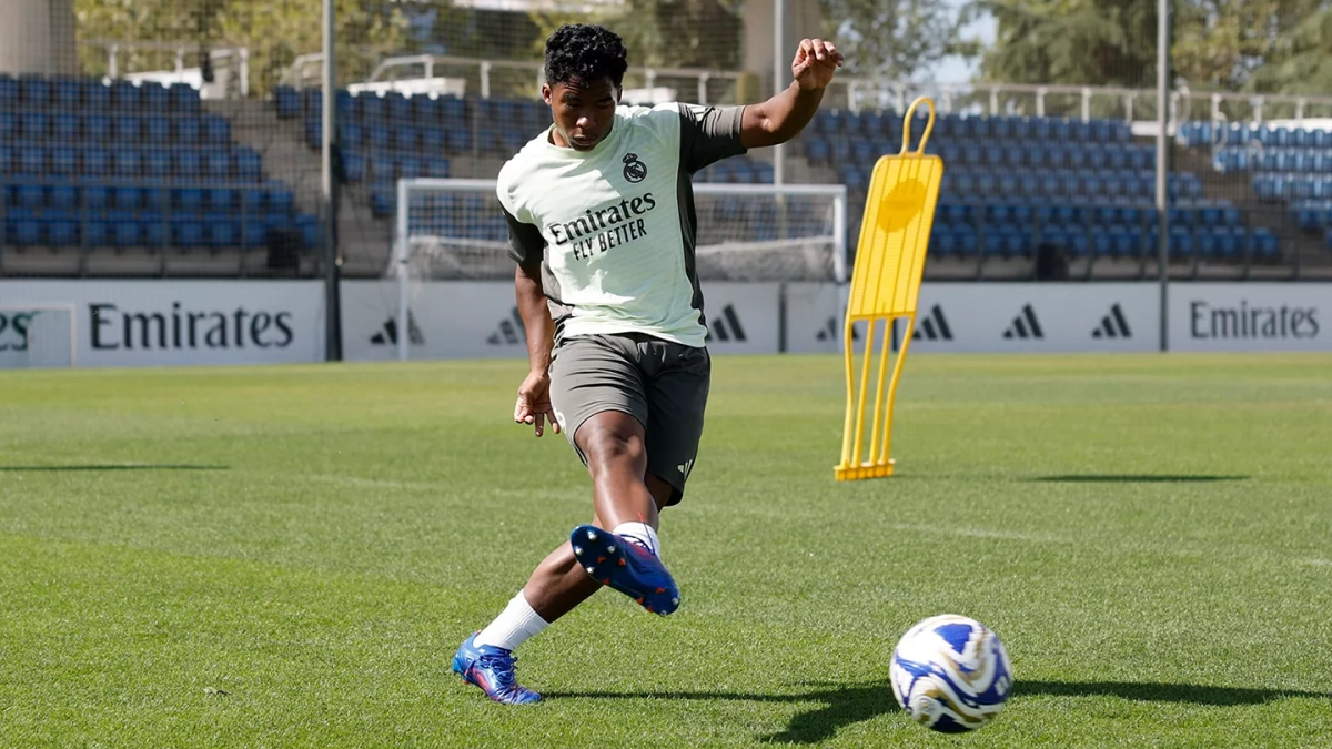 endrick entrenamiento realmadrid