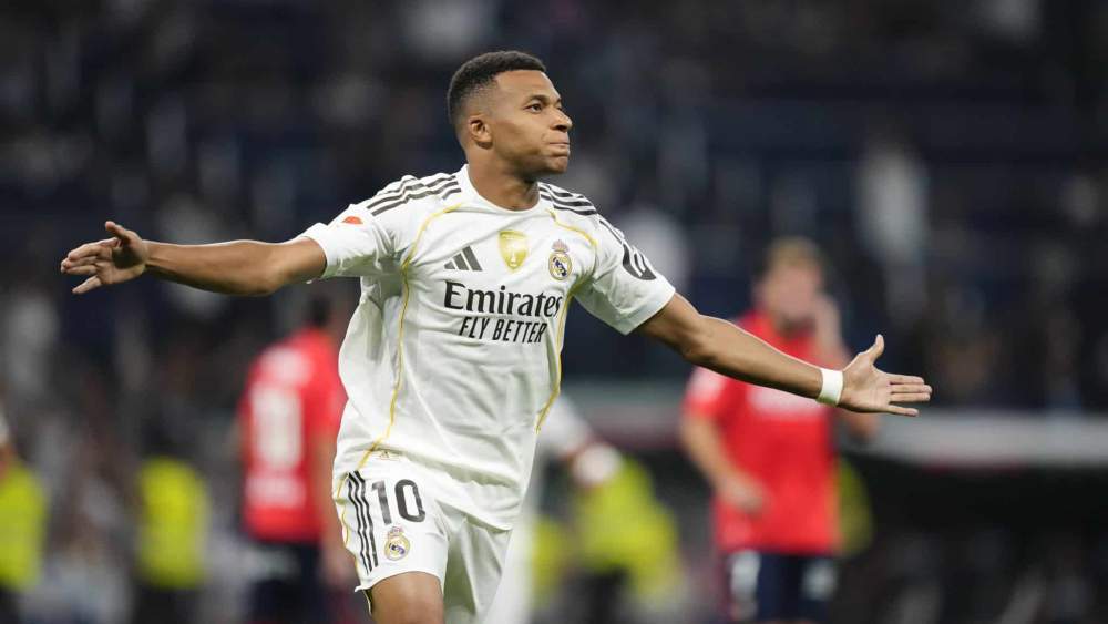 mbappe celebracion gol realmadrid mbappe celebracion gol realmadrid