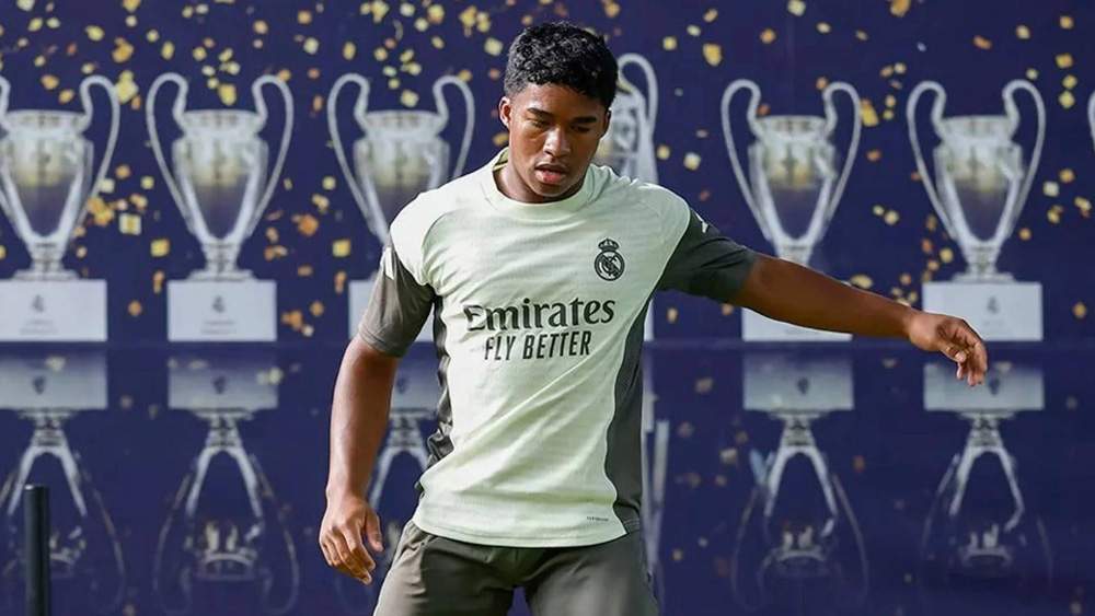 Endrick entrenando con el Real Madrid Endrick entrenando con el Real Madrid