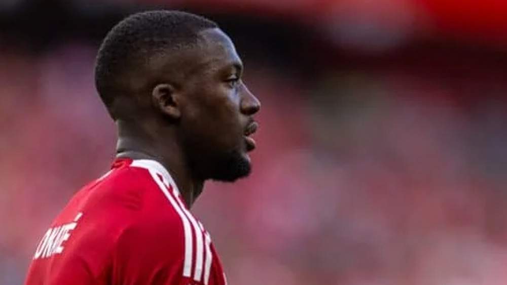 Konaté jugando con el Liverpool Konaté jugando con el Liverpool
