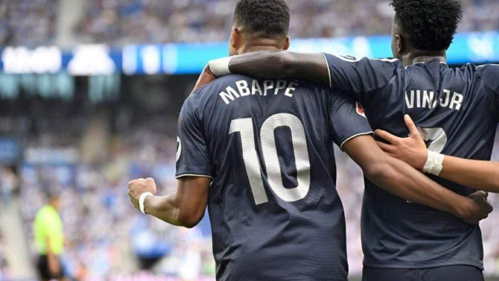 vinicius mbappe celebracion gol vinicius mbappe celebracion gol