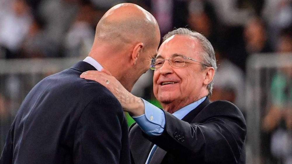 zinedine zidane florentino perez