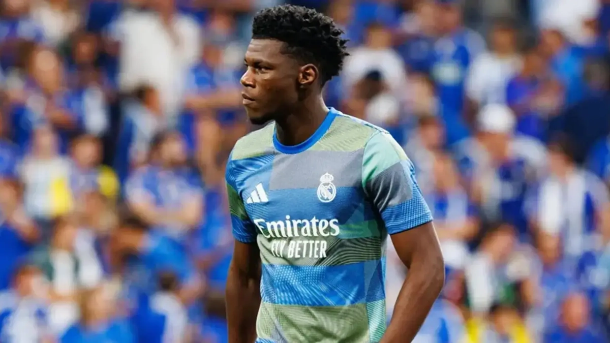 tchouameni calentamiento realmadrid tchouameni calentamiento realmadrid