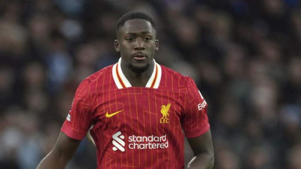 Konaté con el Liverpool Konaté con el Liverpool