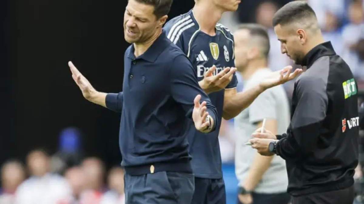 xabi alonso enfado expulsion huijsen xabi alonso enfado expulsion huijsen