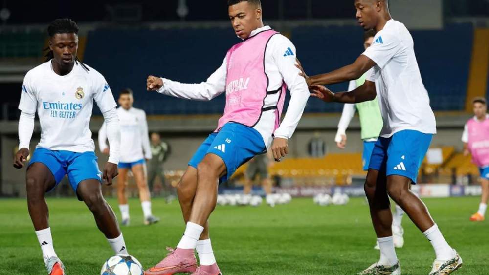 Camavinga, Mbappé y Alaba