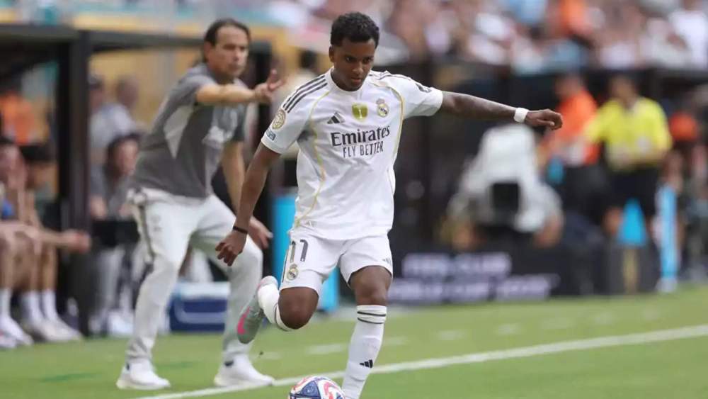 Rodrygo durante el Mundial de Clubes