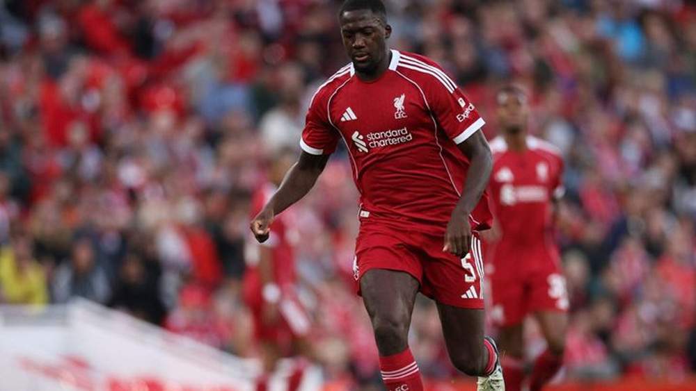 Konaté con el Liverpoool Konaté con el Liverpoool
