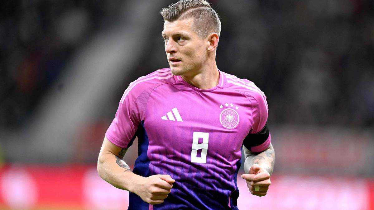 Toni Kroos durante un partido con la selección alemana Toni Kroos durante un partido con la selección alemana
