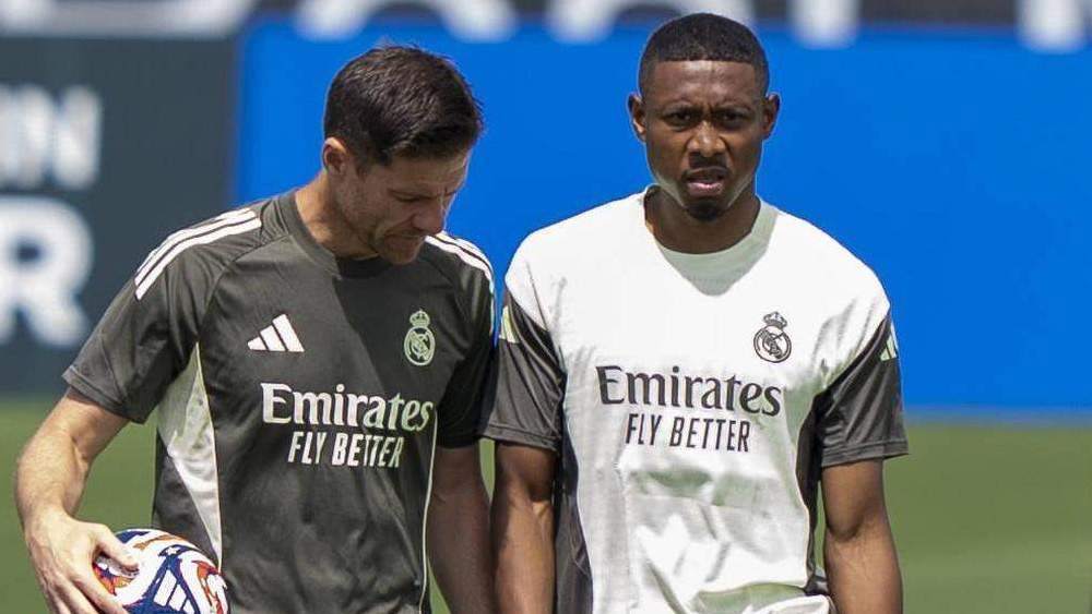 Alaba y Xabi Alonso