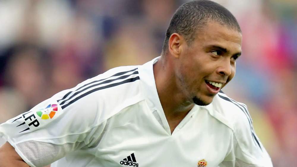 Ronaldo Nazario con el Real Madrid