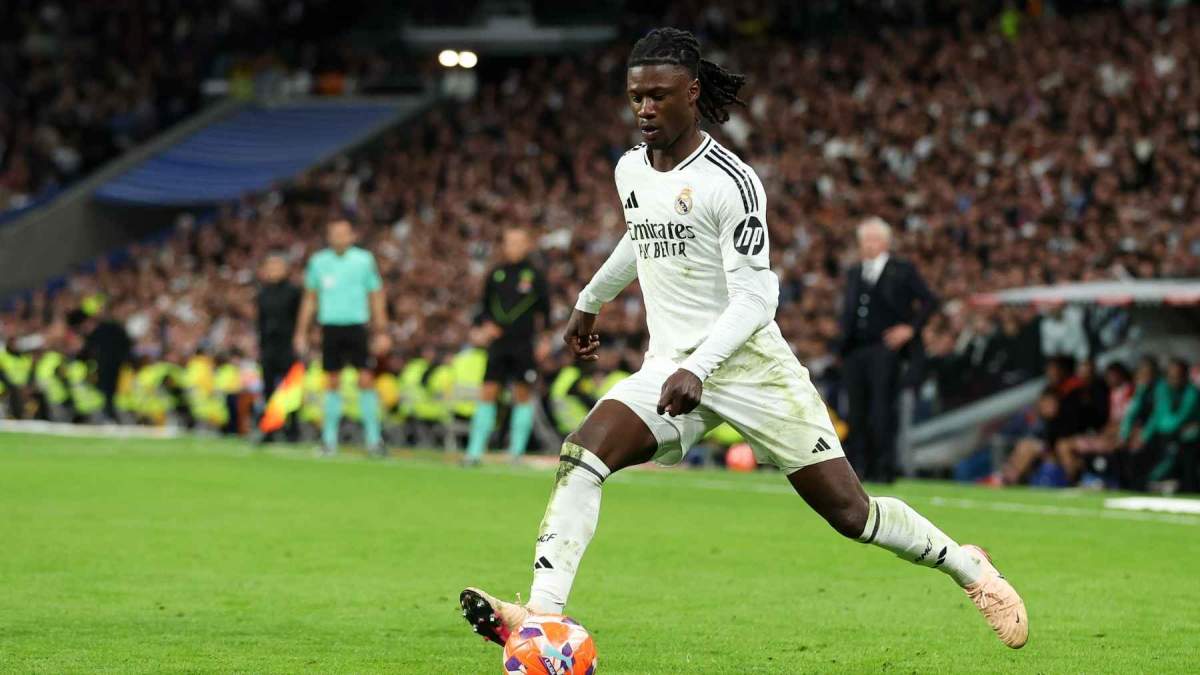 Eduardo Camavinga en un partido de la temporada pasada Eduardo Camavinga en un partido de la temporada pasada