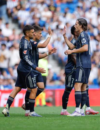 jugadores realmadrid celebracion