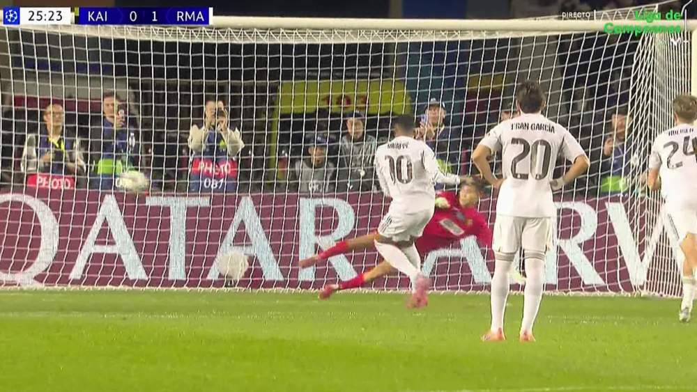 gol mbappe kairat almaty