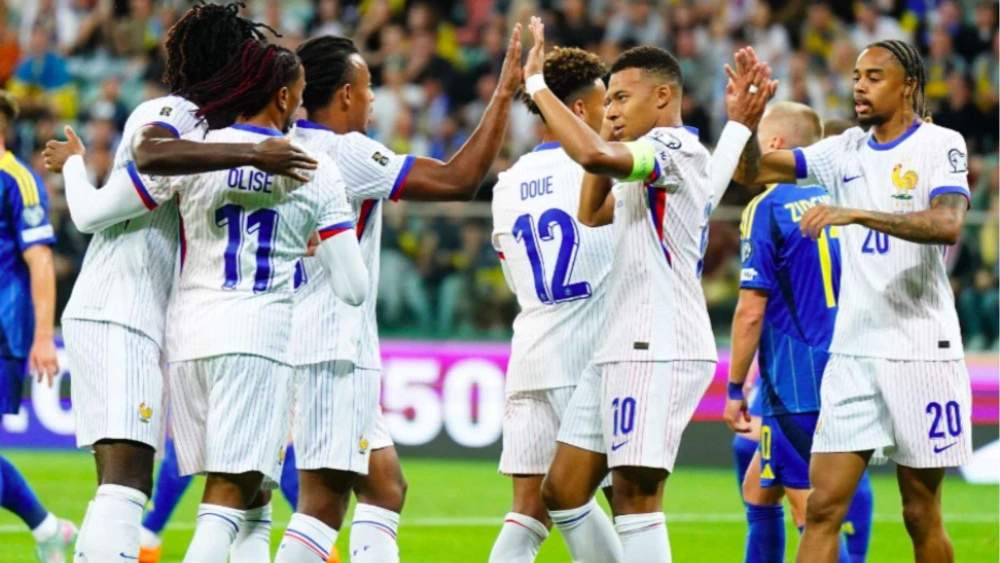 francia jugadores celebracion gol francia jugadores celebracion gol