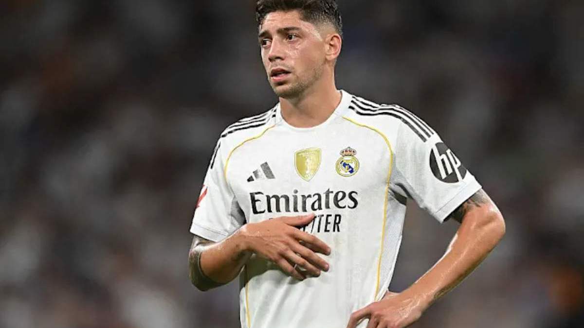 Fede Valverde durante un partido del Real Madrid esta temporada Fede Valverde durante un partido del Real Madrid esta temporada