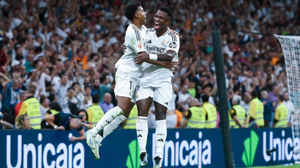 Rodrygo Goes y Vinicius Jr Rodrygo Goes y Vinicius Jr