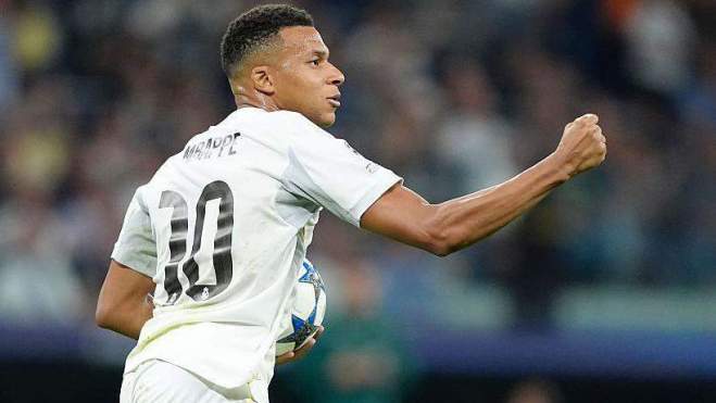 mbappe kylian celebracion gol realmadrid