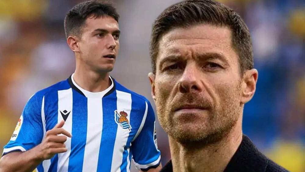Zubimendi y Xabi Alonso