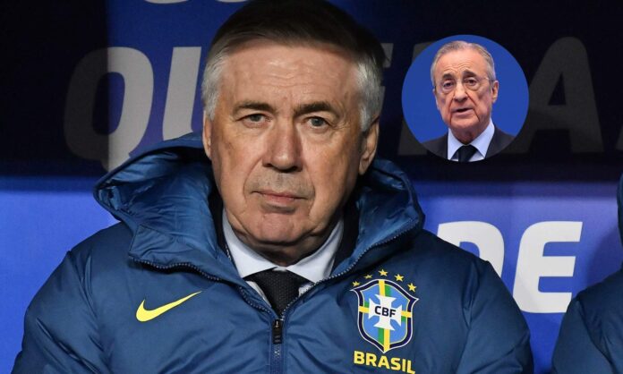 ancelotti florentino realmadrid brasil