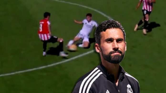 Primero el Real Madrid y luego el Castilla, Arbeloa alucina con el último escándalo arbitral