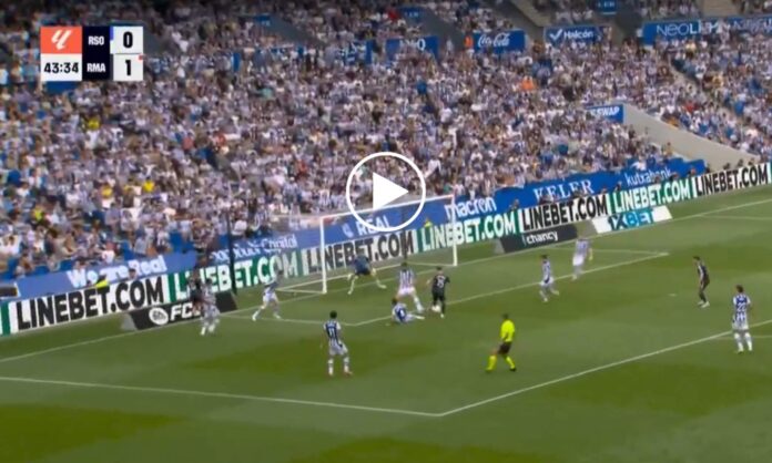 Arda Güler pone el 0-2 en el Reale Arena tras una grandísima jugada de Mbappé