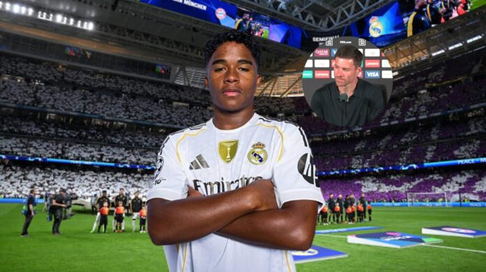 Endrick ya avisa a Xabi Alonso. 