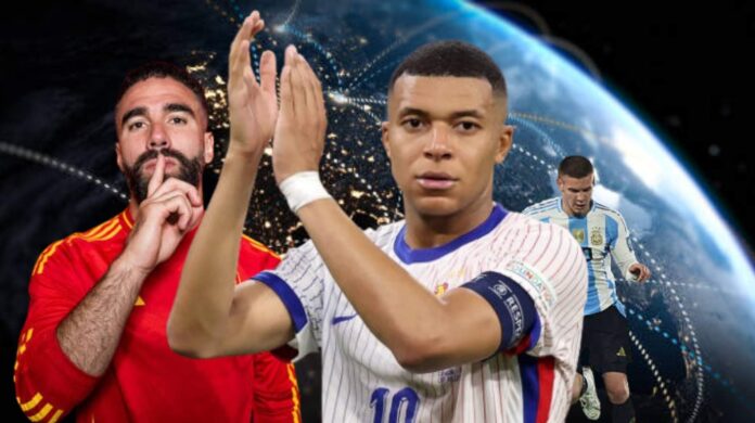 Estos son los partidos internacionales de los jugadores del Real Madrid. 
