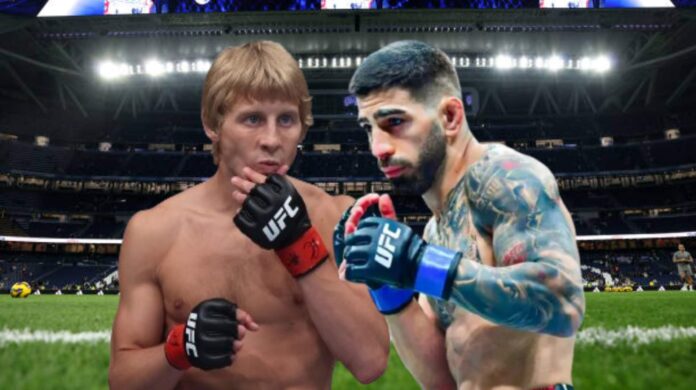 Paddy Pimblett reta a Topuria en el Bernabéu.