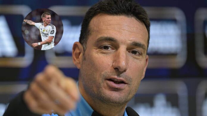 Lionel Scaloni, tajante sobre el presente de Franco Mastantuono.