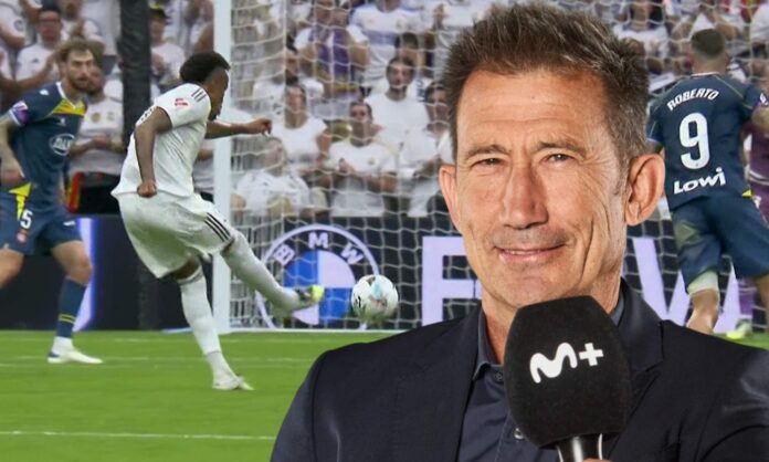 Carlos Martínez pierde la cabeza tras el gol de Militao: 