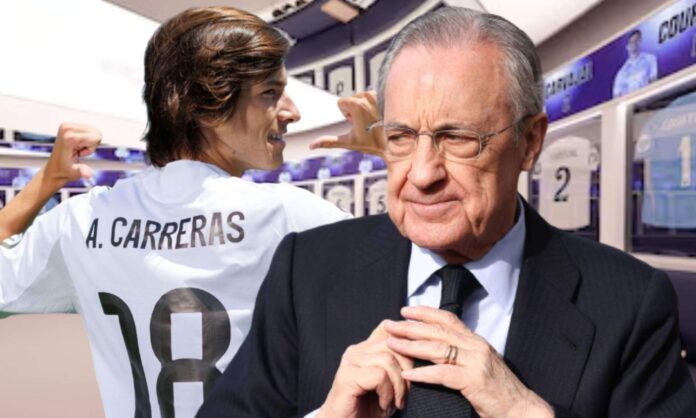 Florentino Pérez deja un importante mensaje a Álvaro Carreras después de ganar al Espanyol