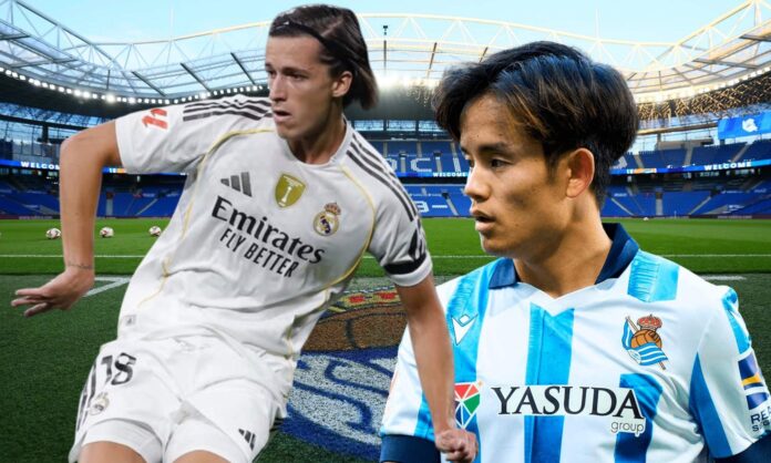 Carreras vs Kubo, uno de los grandes duelos del Real Sociedad - Real Madrid
