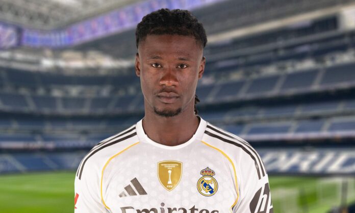 Eduardo Camavinga y el Santiago Bernabéu.