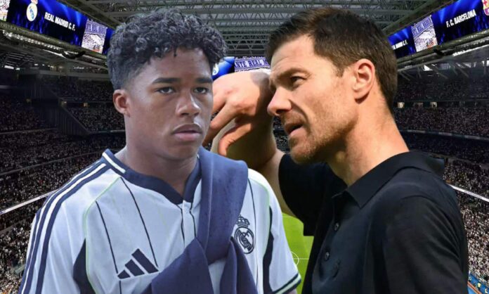 Xabi Alonso alecciona a Endrick sobre su papel en el próximo partido del Real Madrid