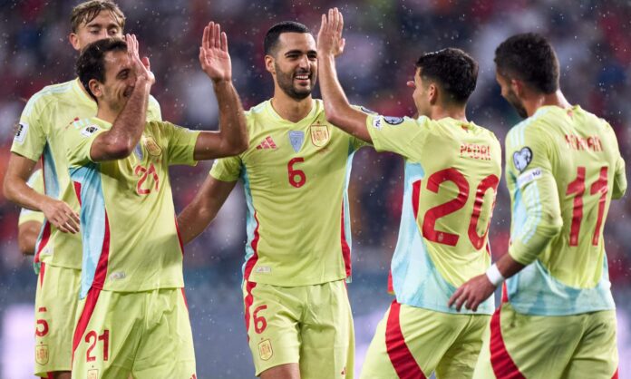 España golea (0-6) a Turquía en un partido histórico de camino al Mundial