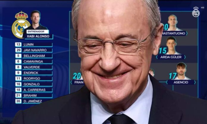 La respuesta de Florentino al once titular del Madrid en Almaty