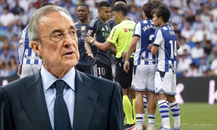En el Real Madrid no dan crédito al nivel tan paupérrimo de los arbitrajes españoles en comparación con los europeos.