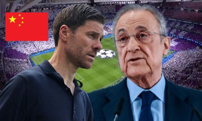 Florentino y Xabi Alonso. China