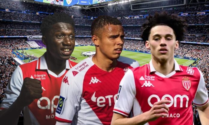 El Real Madrid sigue muy de cerca a tres jóvenes futbolistas del Mónaco: Lamine Camara, Vanderson y Maghnes Akliouche.