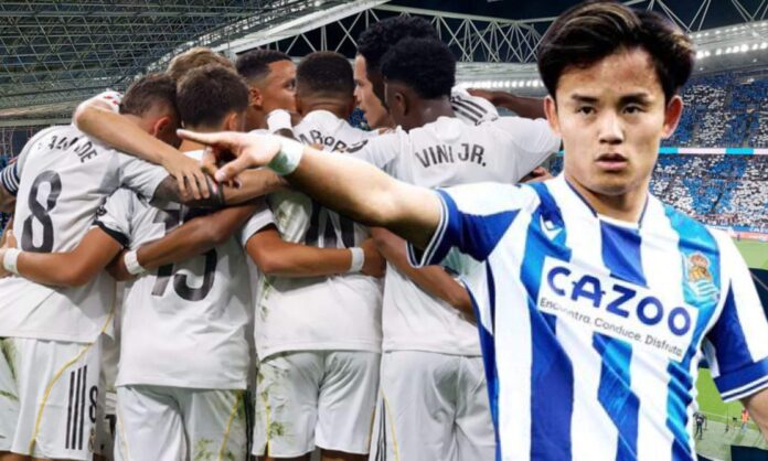 Takefusa Kubo se prepara al máximo para recibir al Real Madrid en el Reale Arena