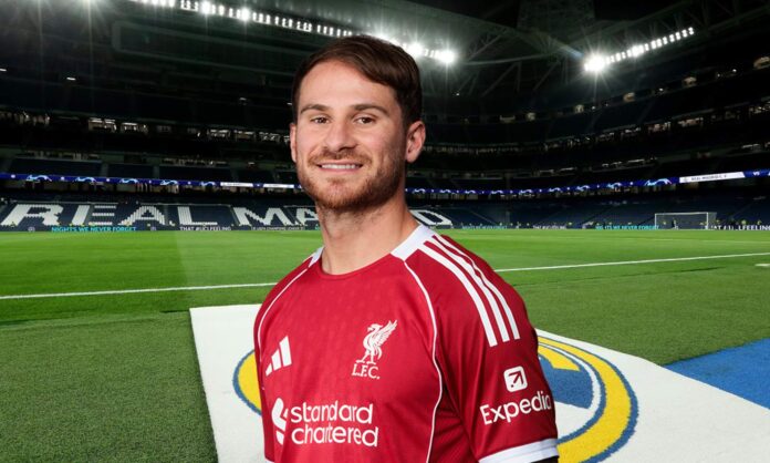 Mac Allister y el Santiago Bernabéu.