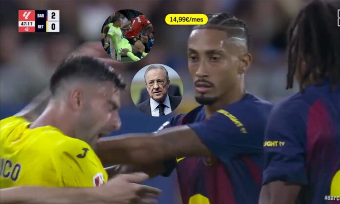 Raphinha, Florentino Pérez y las polémicas arbitrales.