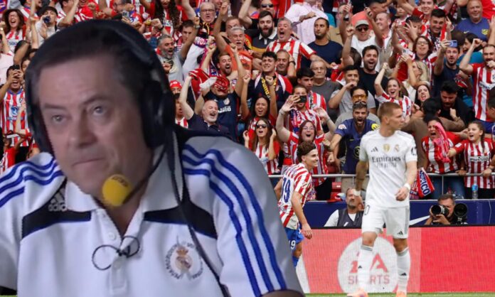 Tomás Roncero ha sido muy crítico con el Real Madrid y, en concreto, con dos de sus jugadores luego de perder ante el Atlético.