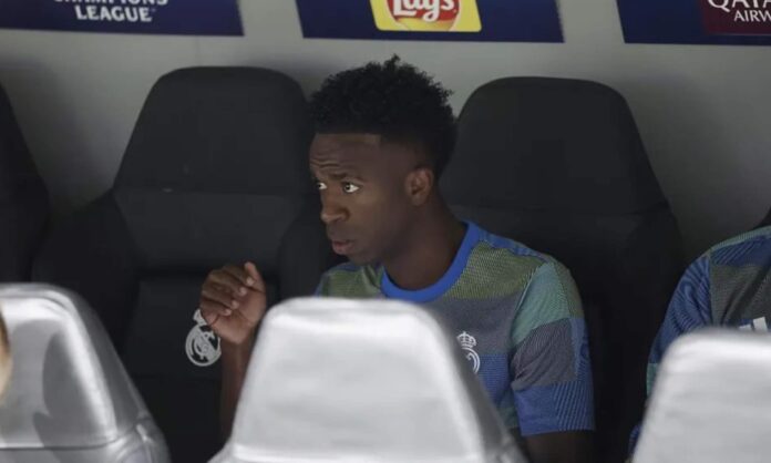 Vinicius Junior fue suplente en el estreno de Champions del Real Madrid contra el Marsella.