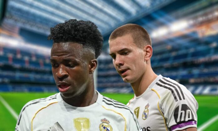 Vinícius Júnior, Franco Mastantuono y el Santiago Bernabéu. 