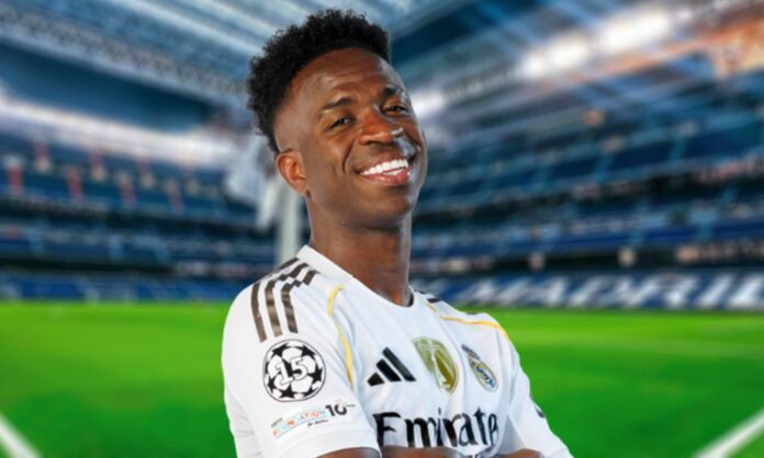 Vinícius Júnior y el Santiago Bernabéu.